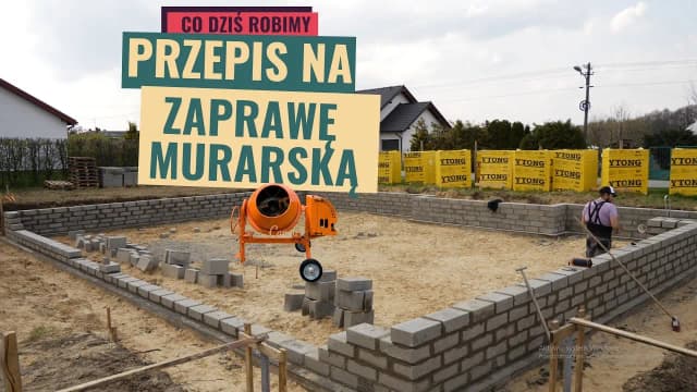 Jak zrobić zaprawę do murowania bloczków betonowych bez błędów Jak zrobić zaprawę do murowania bloczków betonowych bez błędów